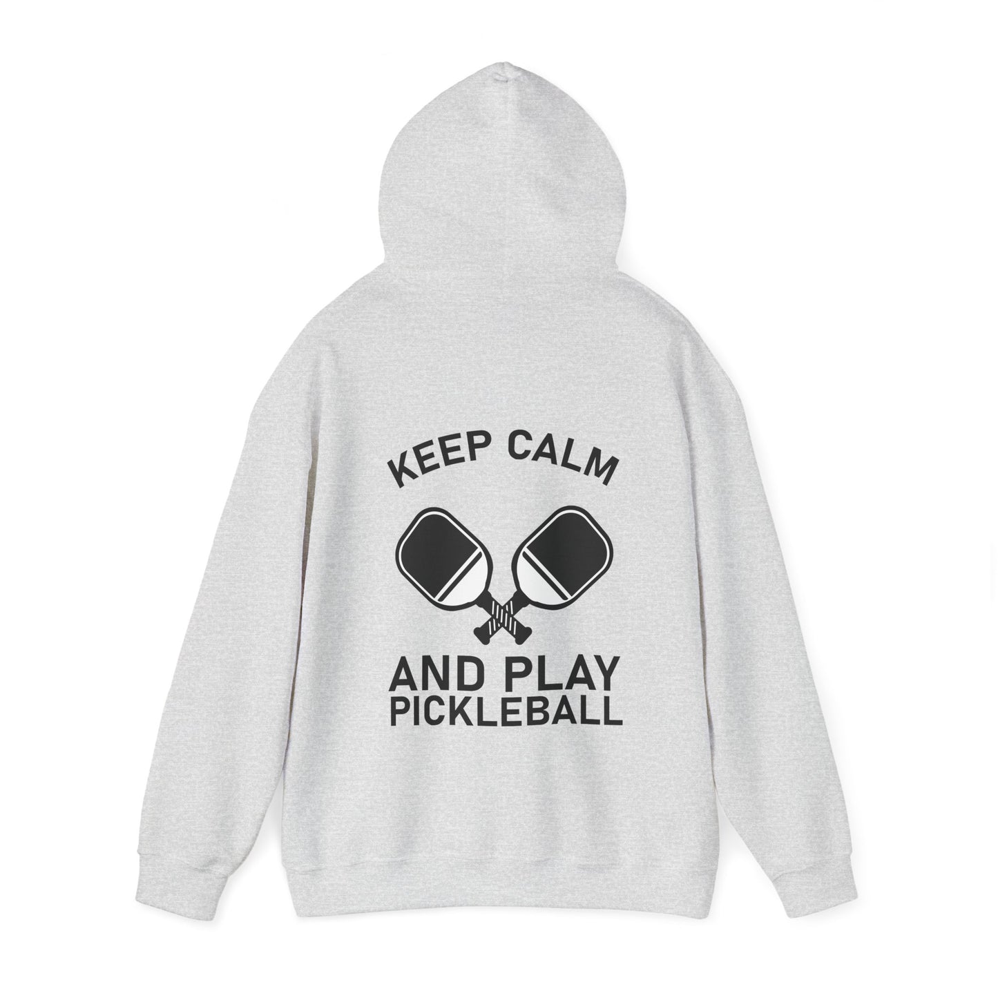 Women's Funny Pickleball Hoodie - Keep Calm And Play Pickleball