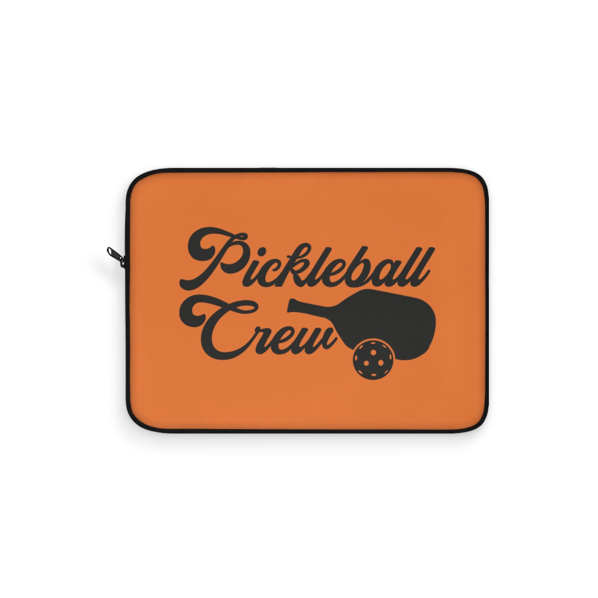 Pickleball Colorful Laptop Sleeve - Pickleball Crew Orange