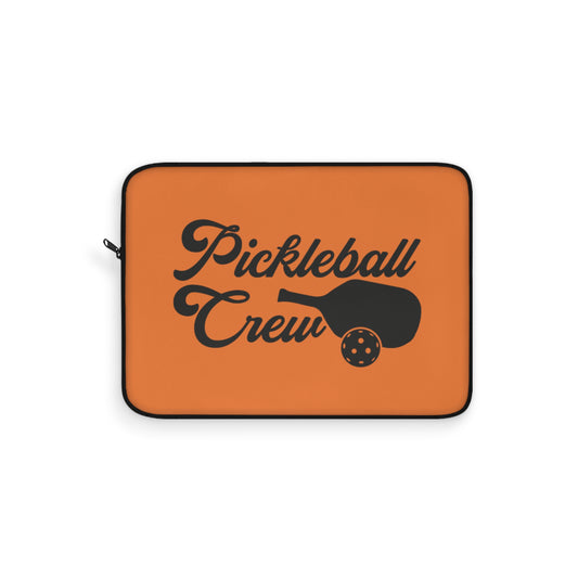 Pickleball Colorful Laptop Sleeve - Pickleball Crew Orange