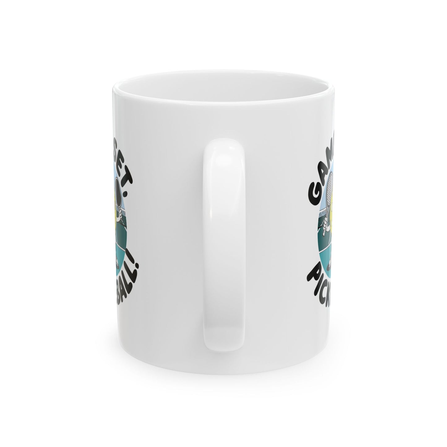 Pickleball Durable Mug - Game, Set, Pickleball