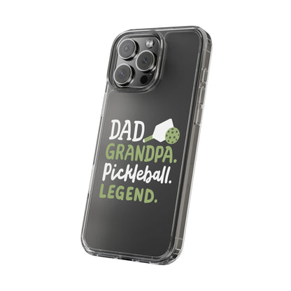 Pickleball Cool Phone case - Dad Grandpa Pickleball Legend
