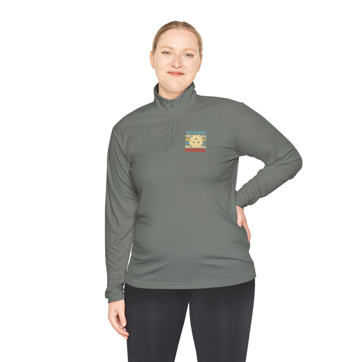 Women's Unique Pickleball Pullover - Pickleball and Ball