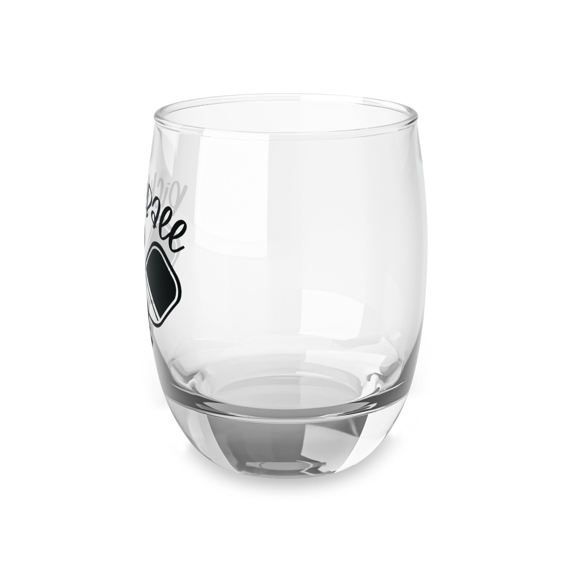 Pickleball Practical Whiskey Glass - Paddles and Ball