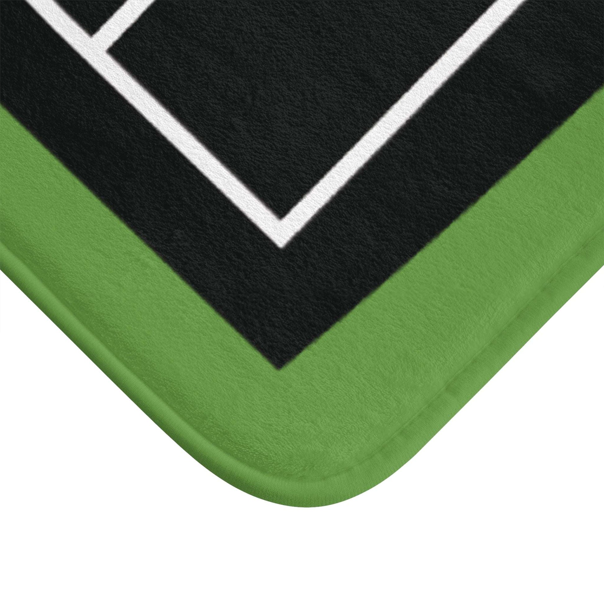 Pickleball Fun Bath mat - Pickleball Court