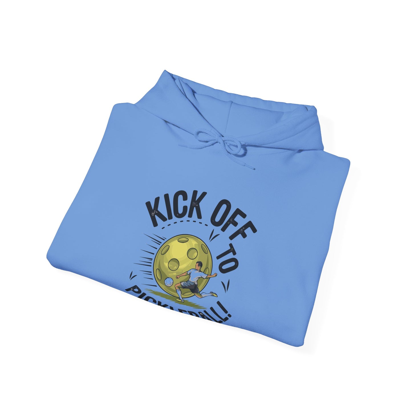 Men's Stylish Pickleball Hoodie - Kick Off to Pickleball
