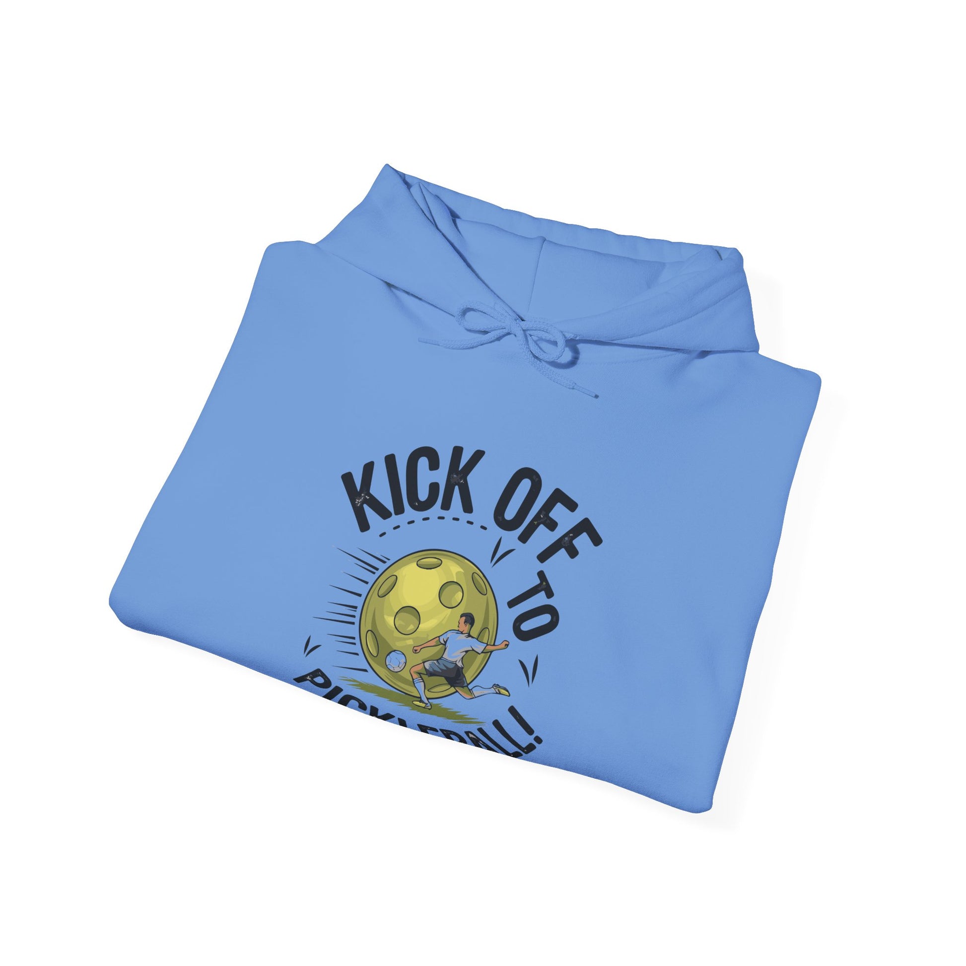 Men's Stylish Pickleball Hoodie - Kick Off to Pickleball