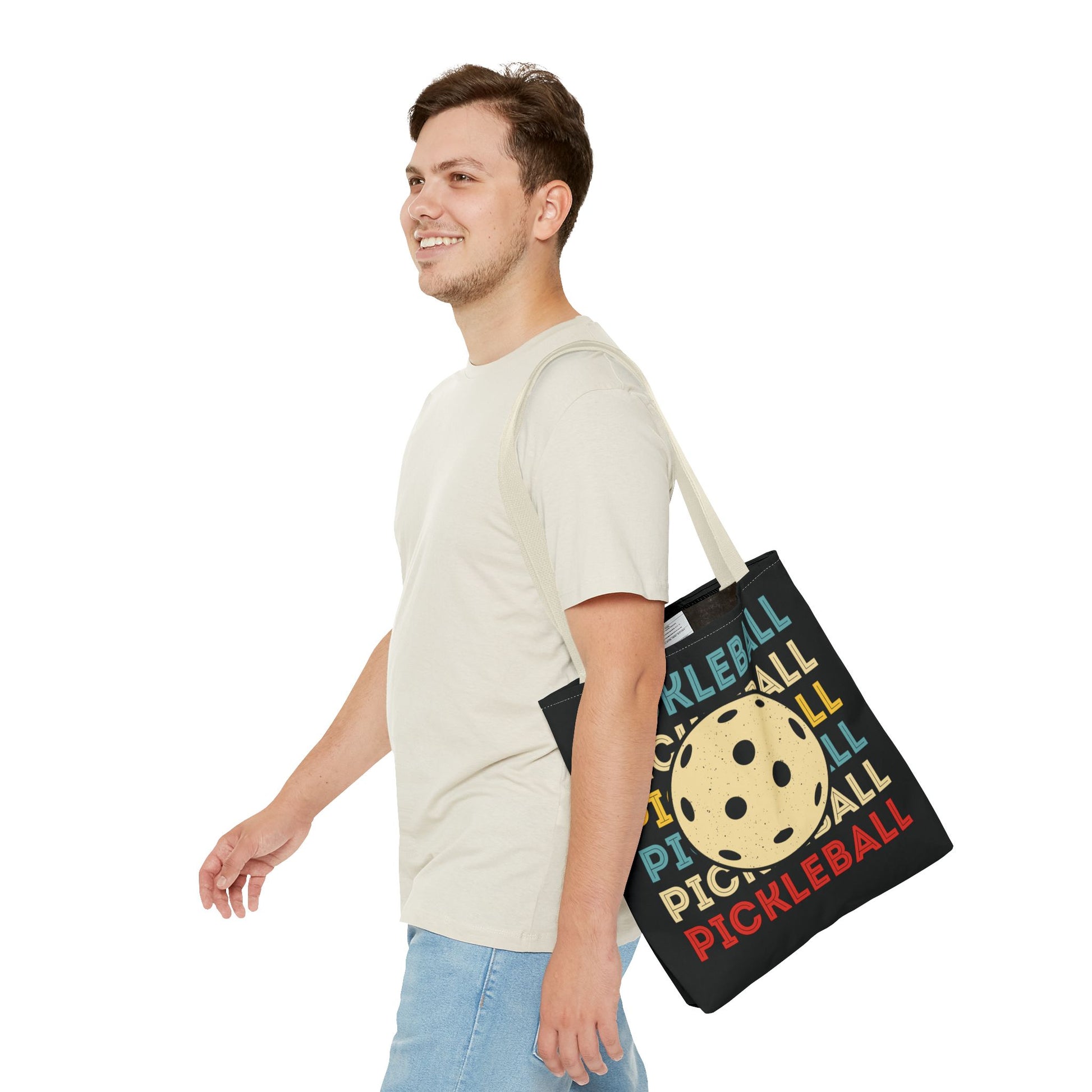 Pickleball Cool Tote Bag - Pickleball and Ball