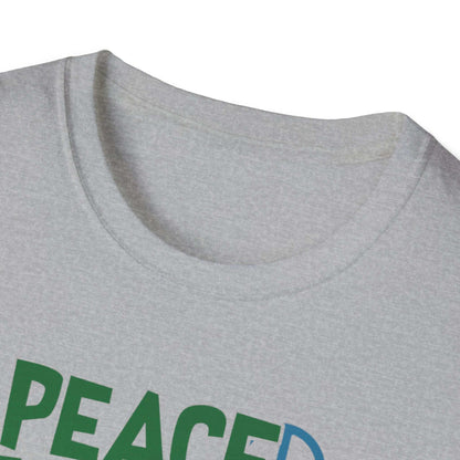 Women's Durable Pickleball T-shirt - Peace, Love, Pickleball
