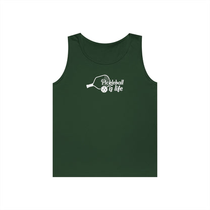 Women's Soft Pickleball Tank Top - Pickleball is Life Green