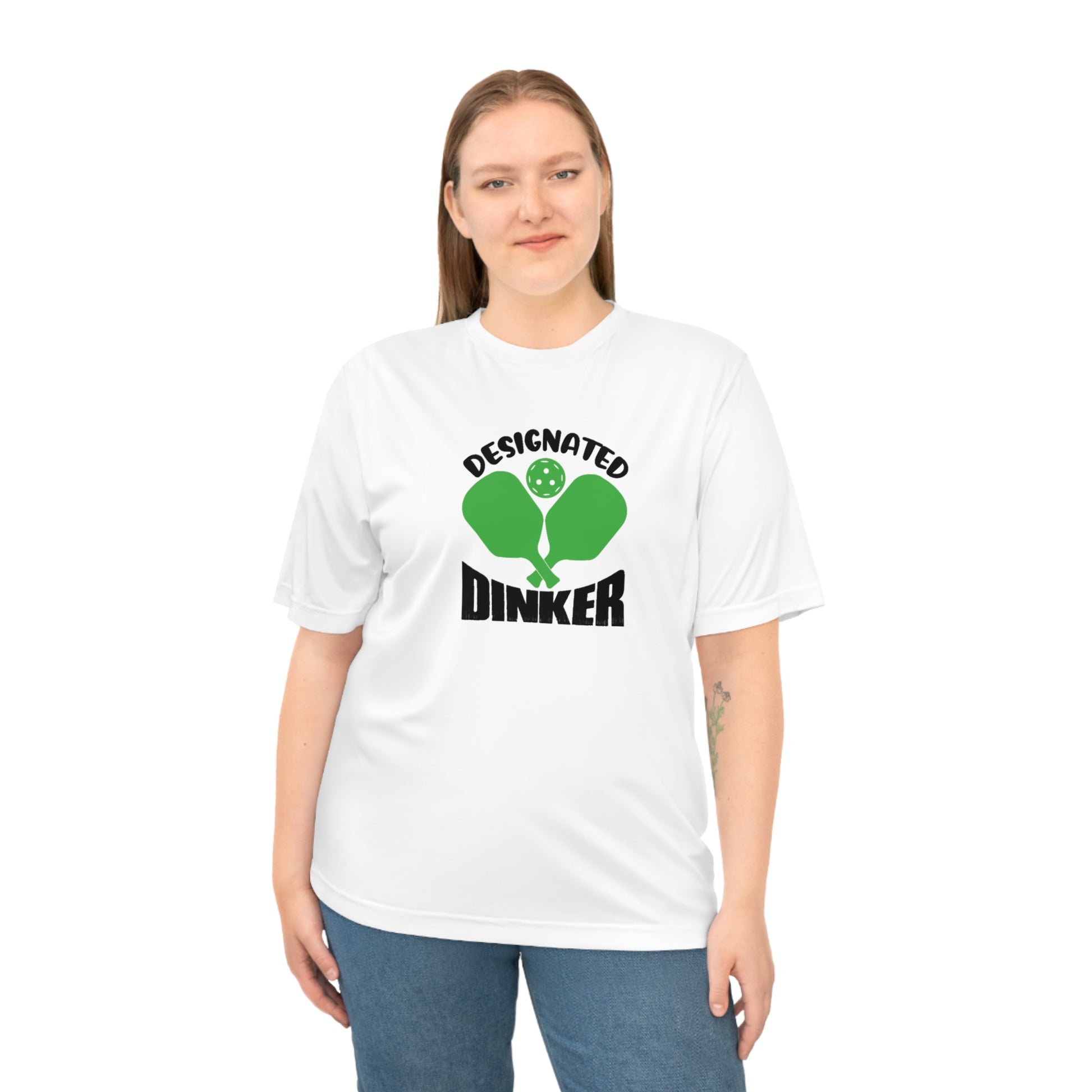 Women's Durable Pickleball T-shirt - Designated Dinker