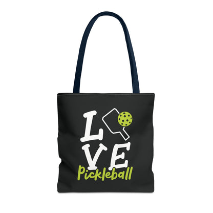 Pickleball Stylish Tote Bag - Love Pickleball Navy