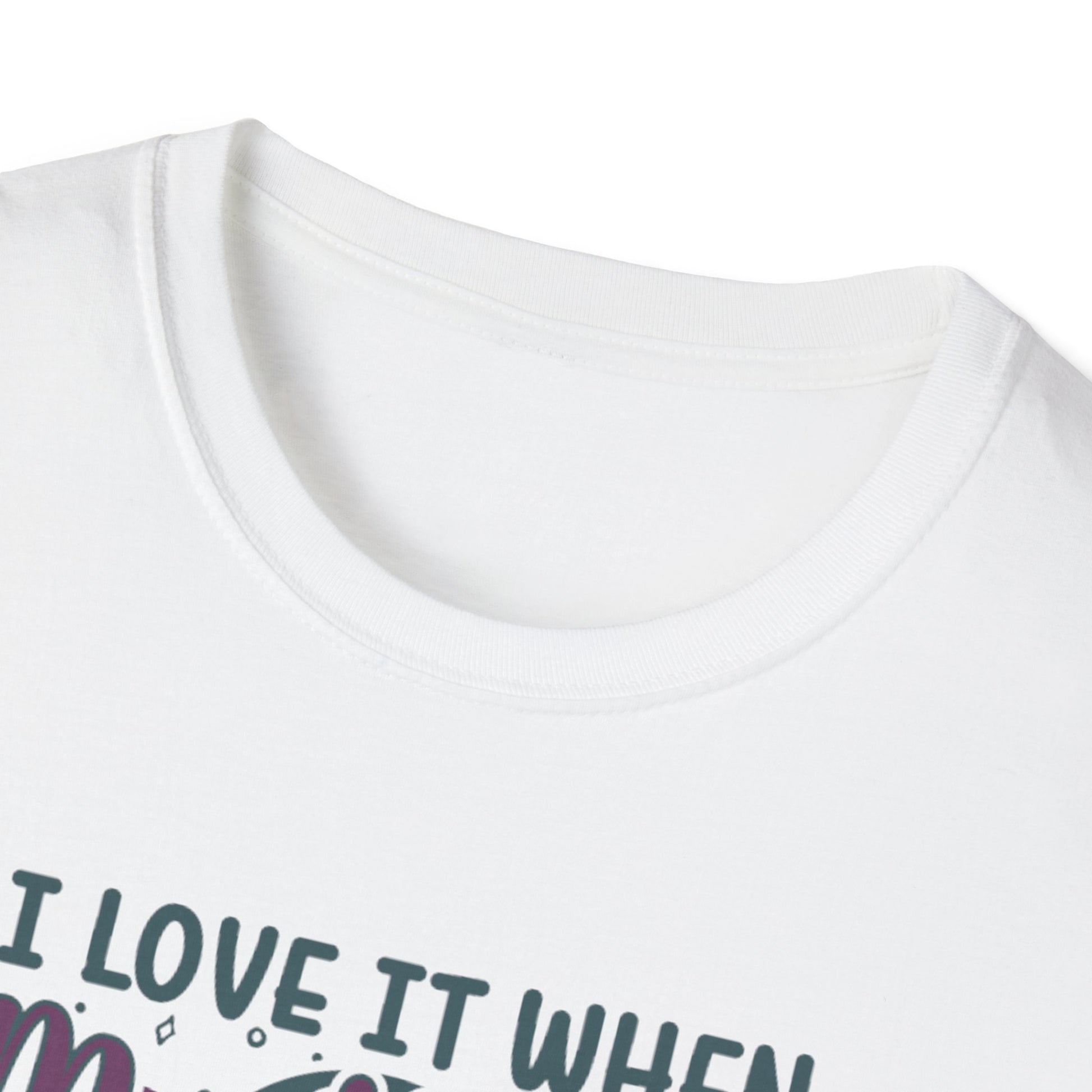 Men's Pickleball T-shirt - I Love When My Wife Lets Me Play Pickleball