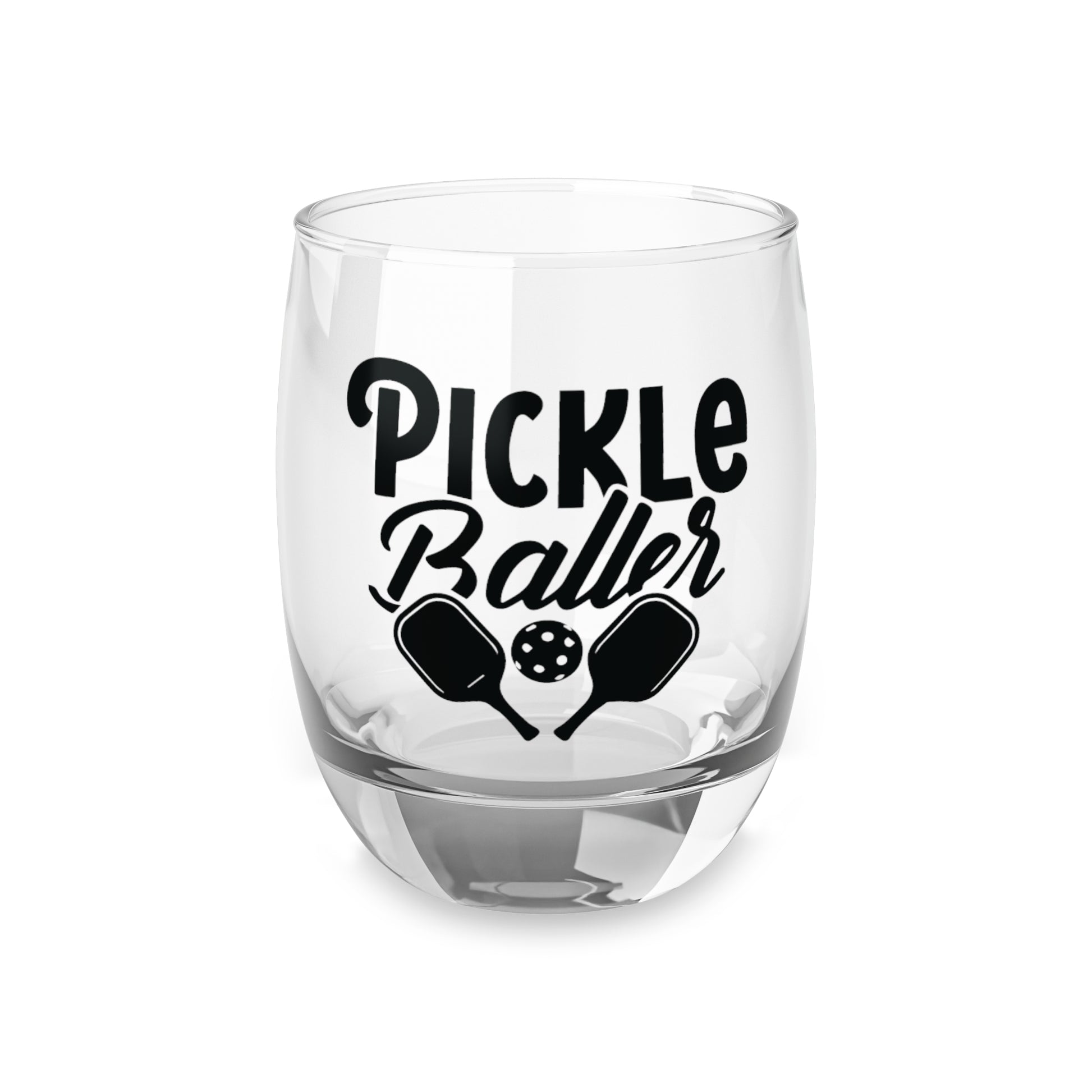 Pickleball Unique Whiskey Glass - Pickleballer 6oz