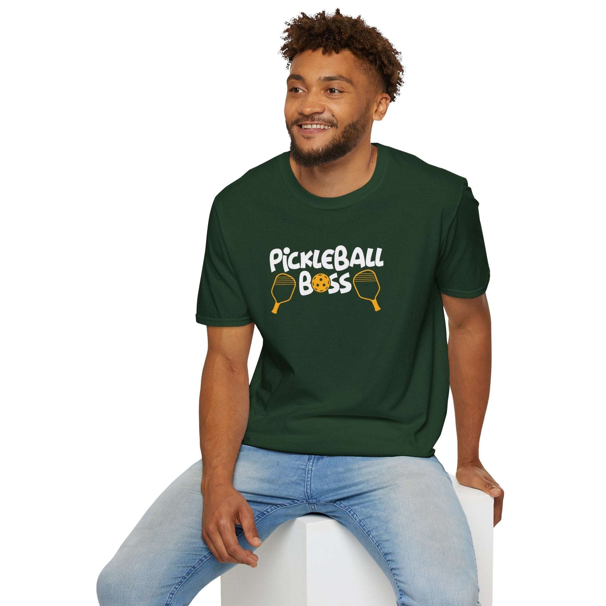 Men's Durable Pickleball T-shirt - Pickleball Boss