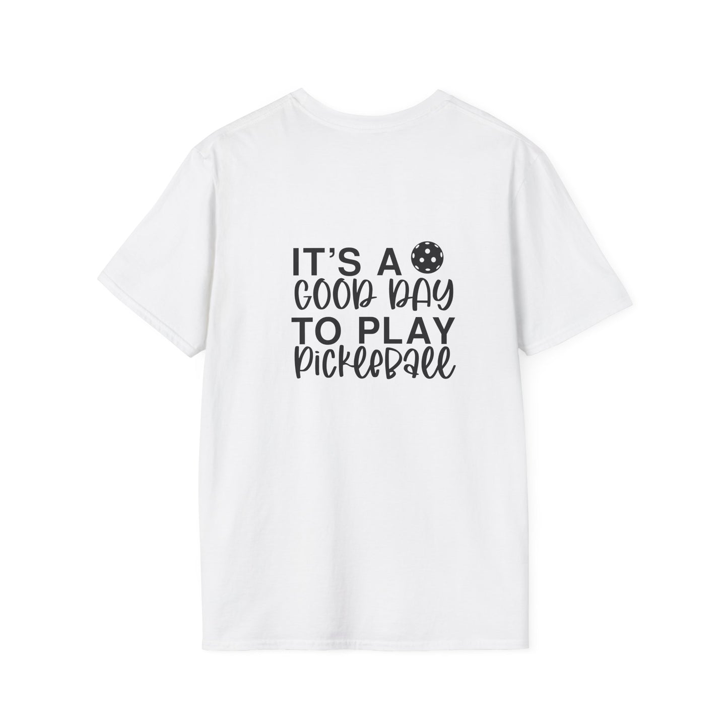 Women's Soft Pickleball T-shirt - It's a Good Day to Play Pickleball