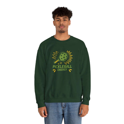 Men's Stylish Pickleball Sweatshirt - Pickleball Energy