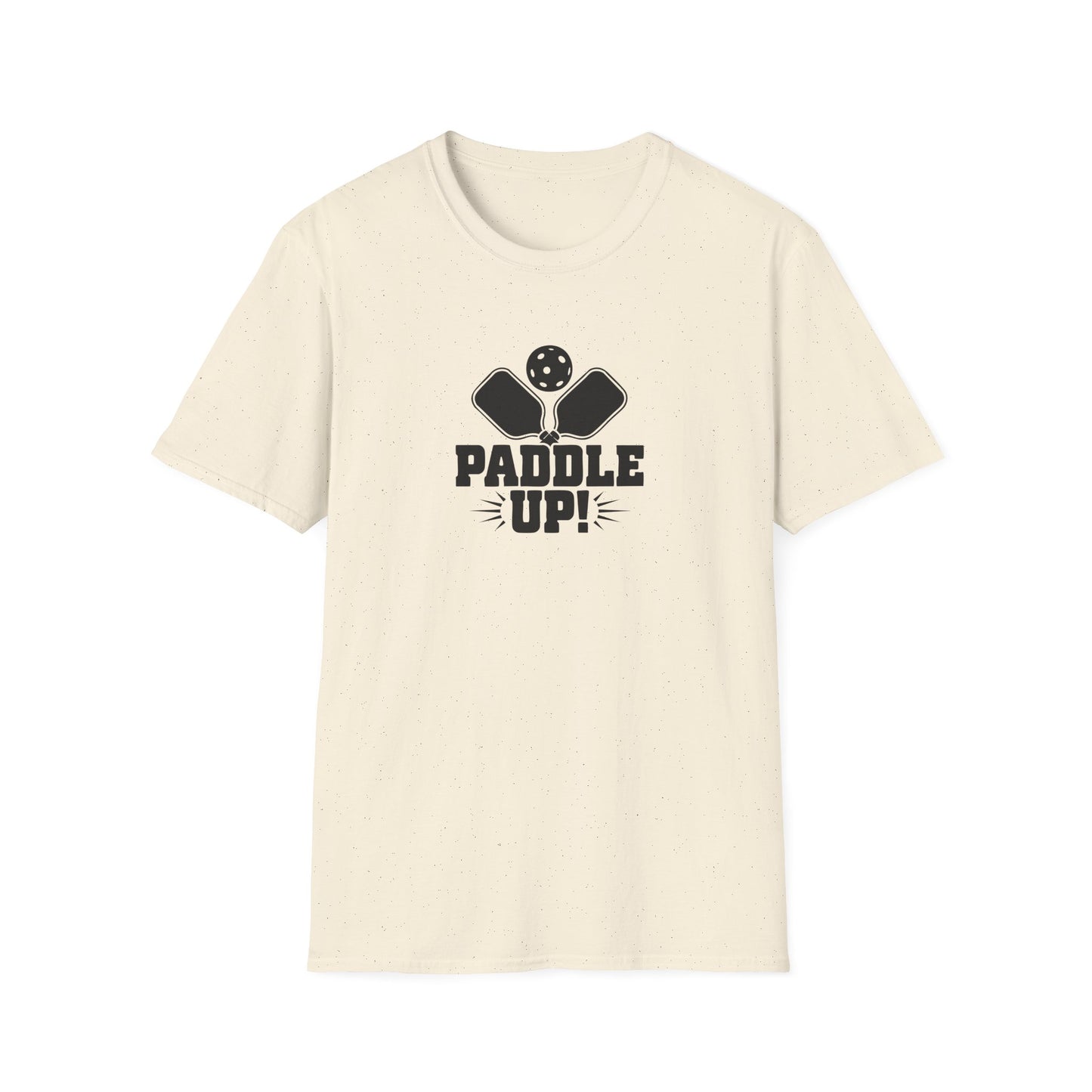 Women's Bold Pickleball T-shirt - Paddle Up Beige