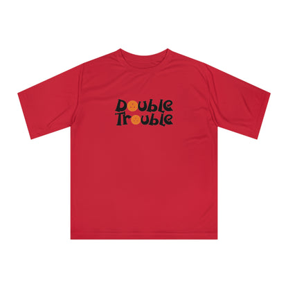Women's Comfy Pickleball T-shirt - Double Trouble Red