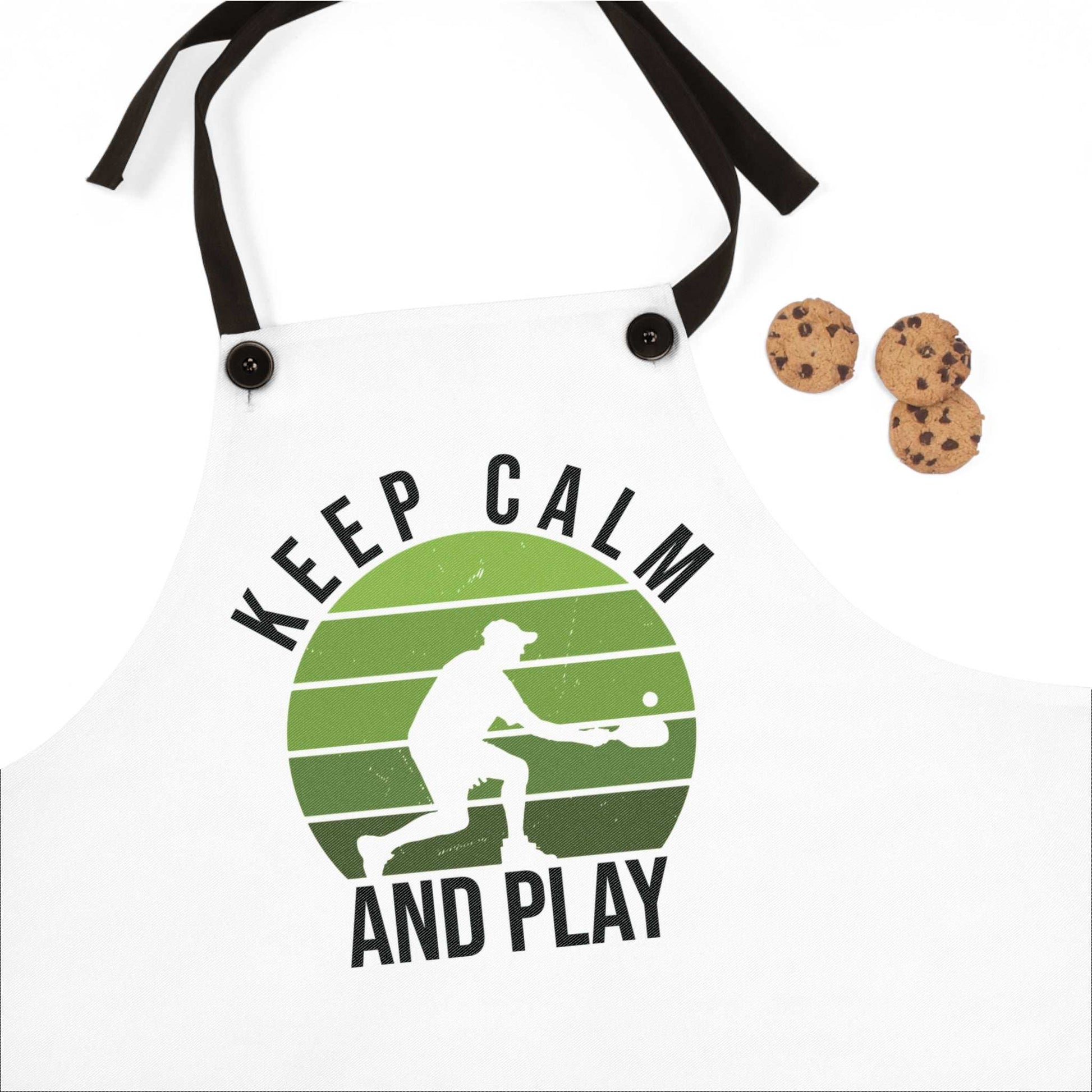 Pickleball Durable Apron - Keep Calm and Play