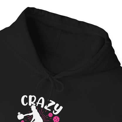 Women's Stylish Pickleball Hoodie - Crazy Pickleball Lady