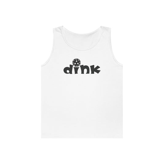 Women's Affordable Pickleball Tank Top - Dink White