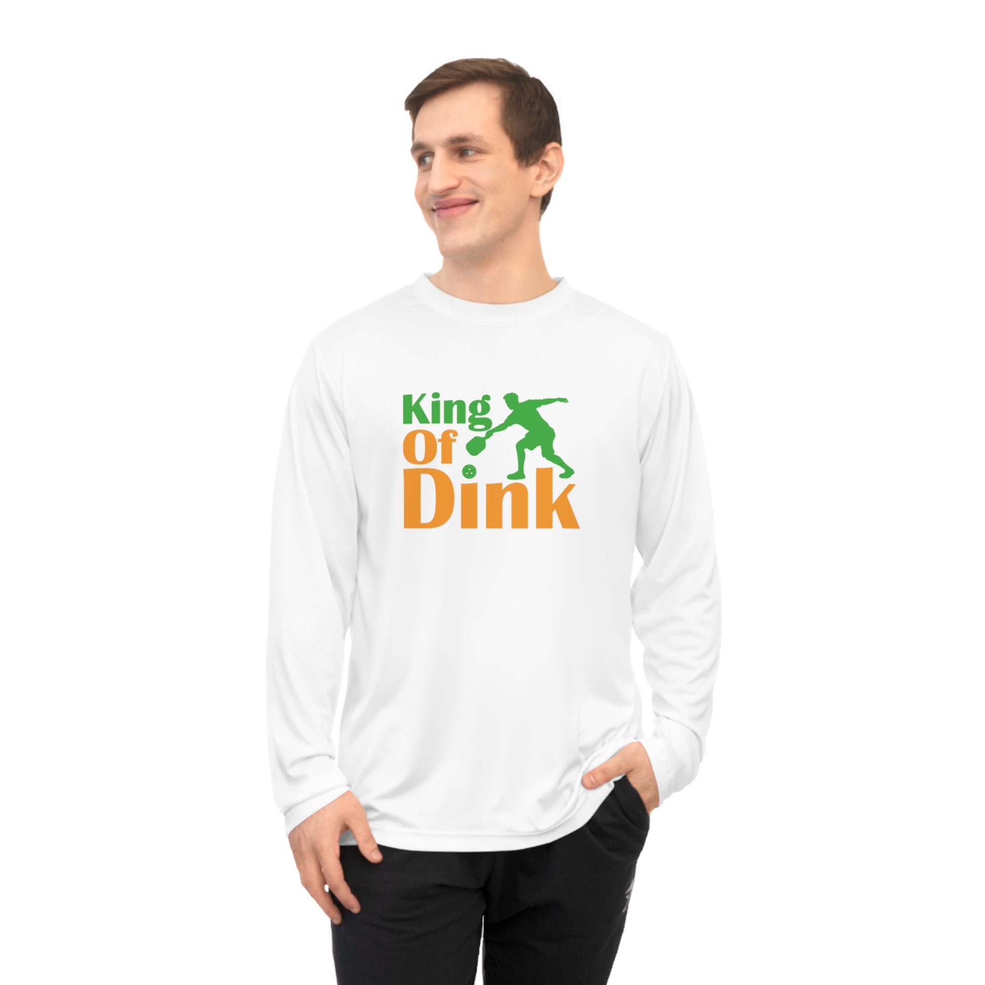 Men's Durable Pickleball Long Sleeves top - King of Dink