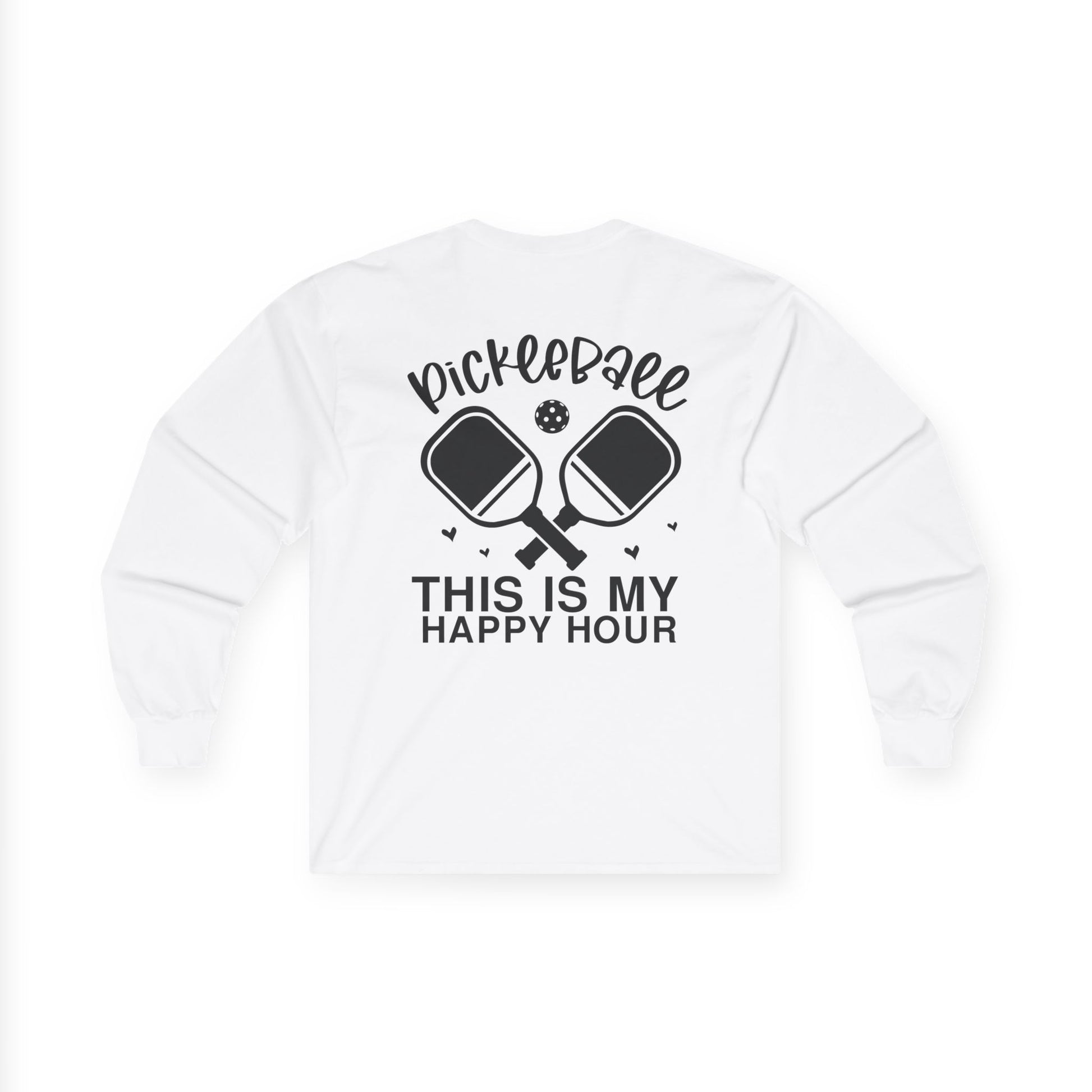 Women's Pickleball Long Sleeves top - Pickleball This Is My Happy Hour