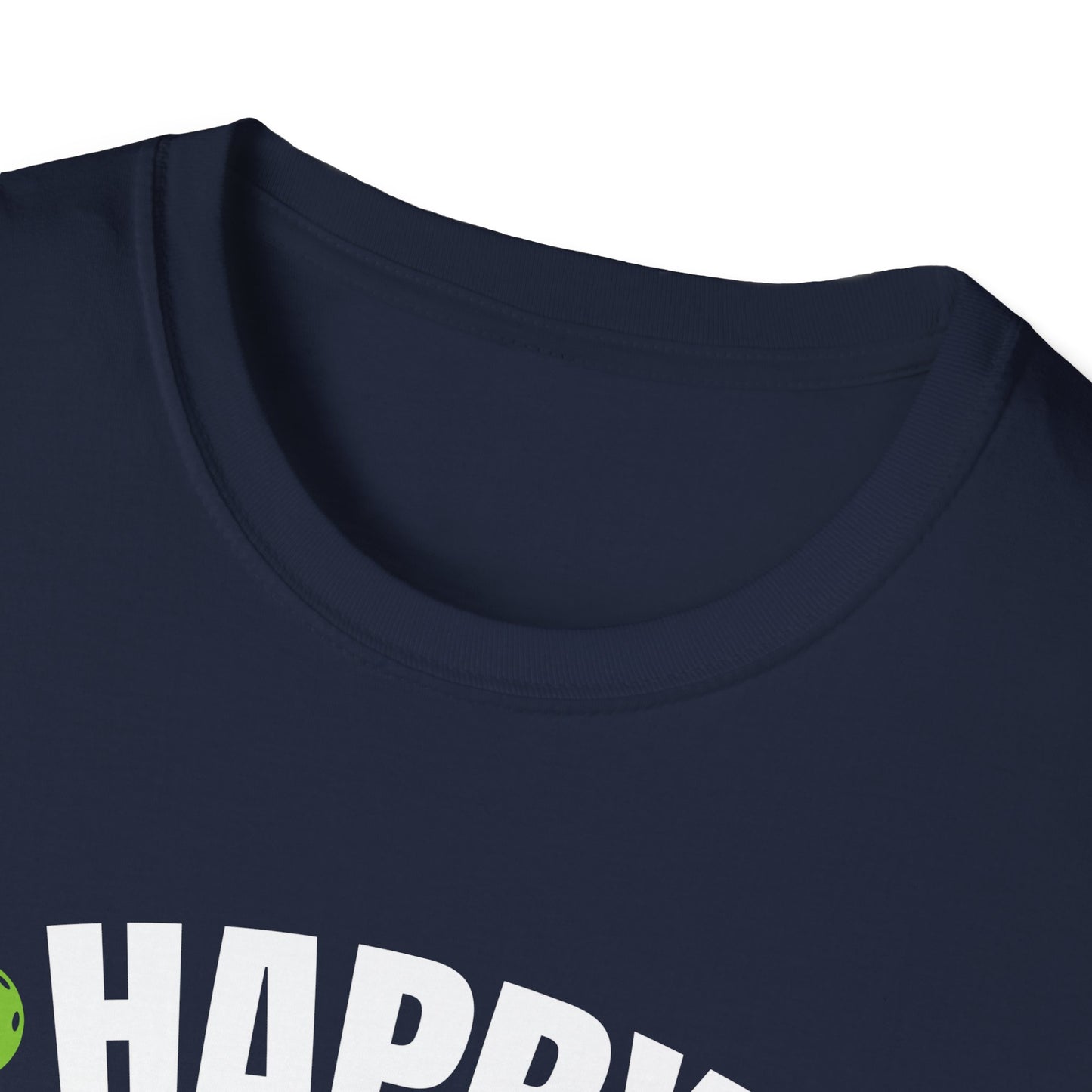 Women's Soft Pickleball T-shirt - Happy People Play Pickleball