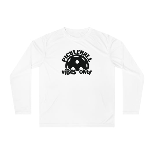 Women's Pickleball Long Sleeves top - Pickleball Vibes Only White