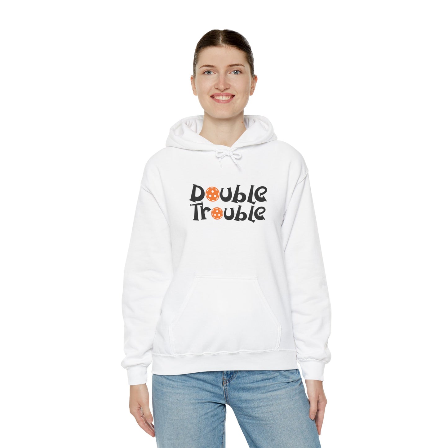 Women's Comfy Pickleball Hoodie - Double Trouble