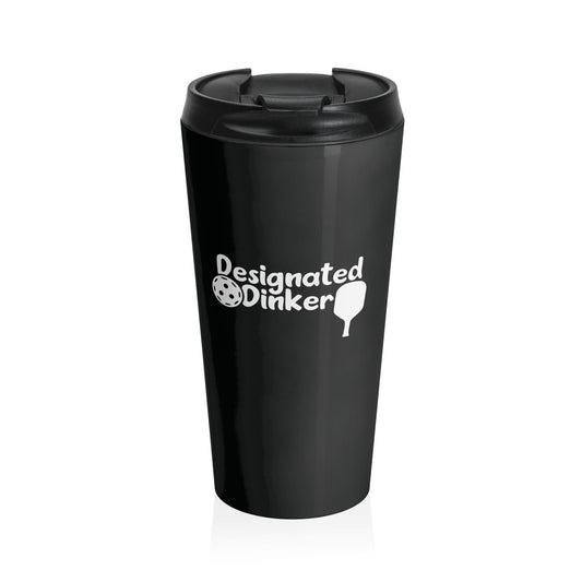 Pickleball Bold Travel Mug - Designated Dinker