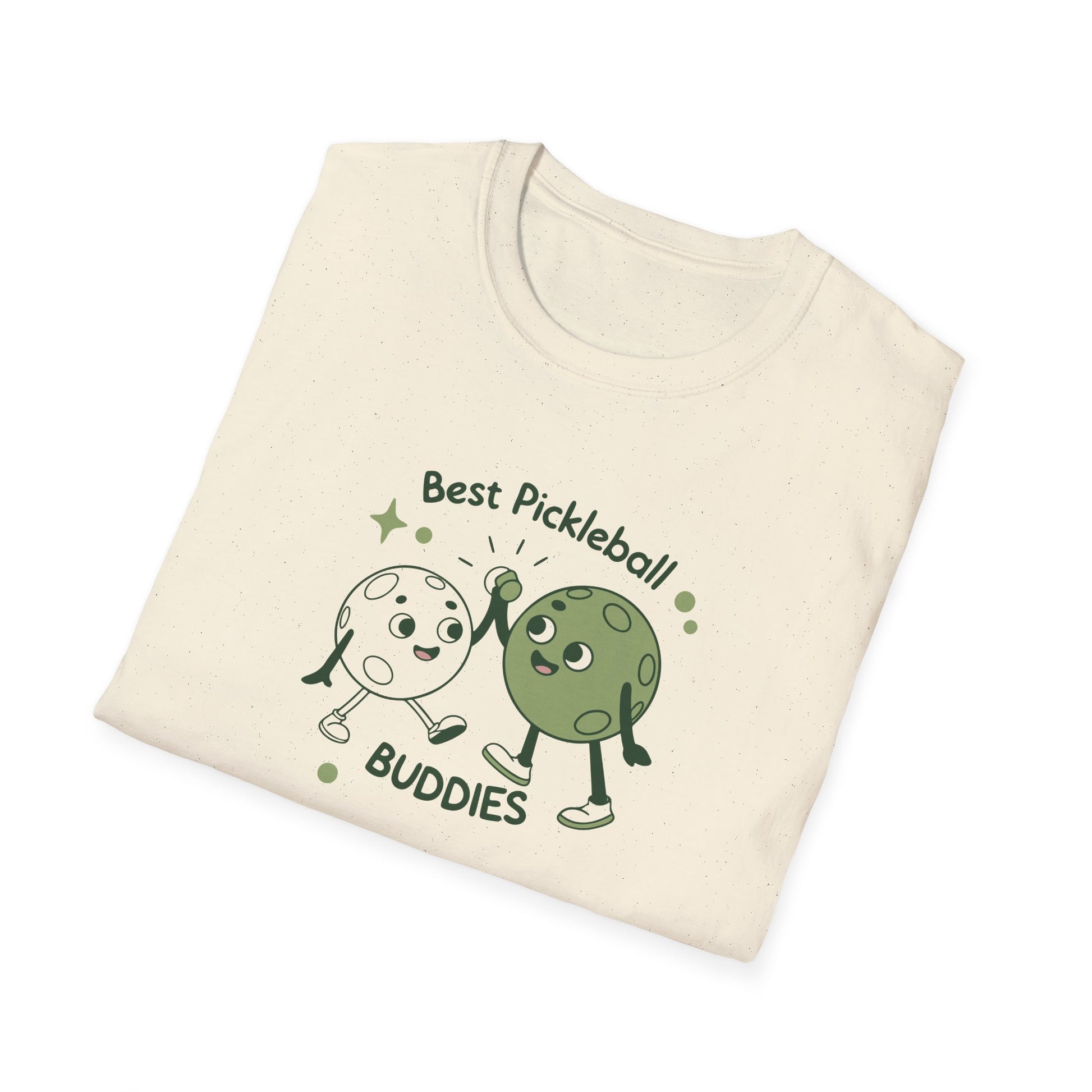 Men's Comfy Pickleball T-shirt - Best Pickleball Buddies