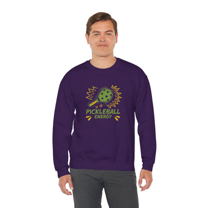 Men's Stylish Pickleball Sweatshirt - Pickleball Energy