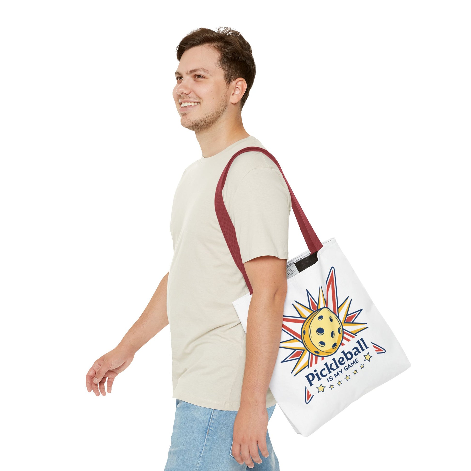 Pickleball Colorful Tote Bag - Pickleball is My Game