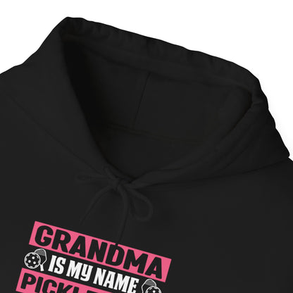 Women's Pickleball Hoodie - Grandma Is My Name Pickleball Is My Game