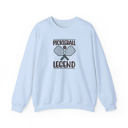 Women's Durable Pickleball Sweatshirt - Pickleball Legend Blue