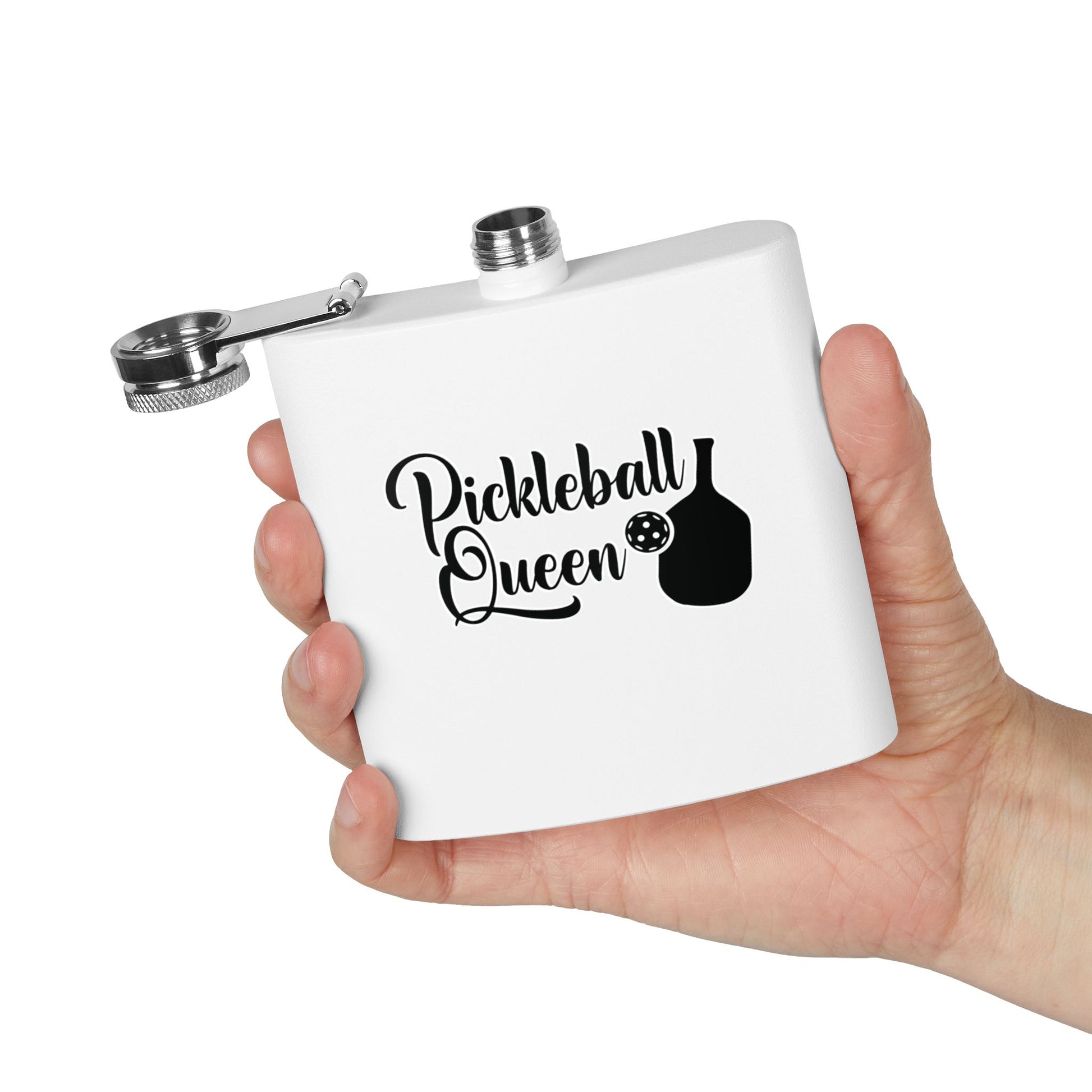 Pickleball Practical Flask - Pickleball Queen