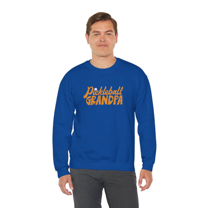 Men's Durable Pickleball Sweatshirt - Pickleball Grandpa