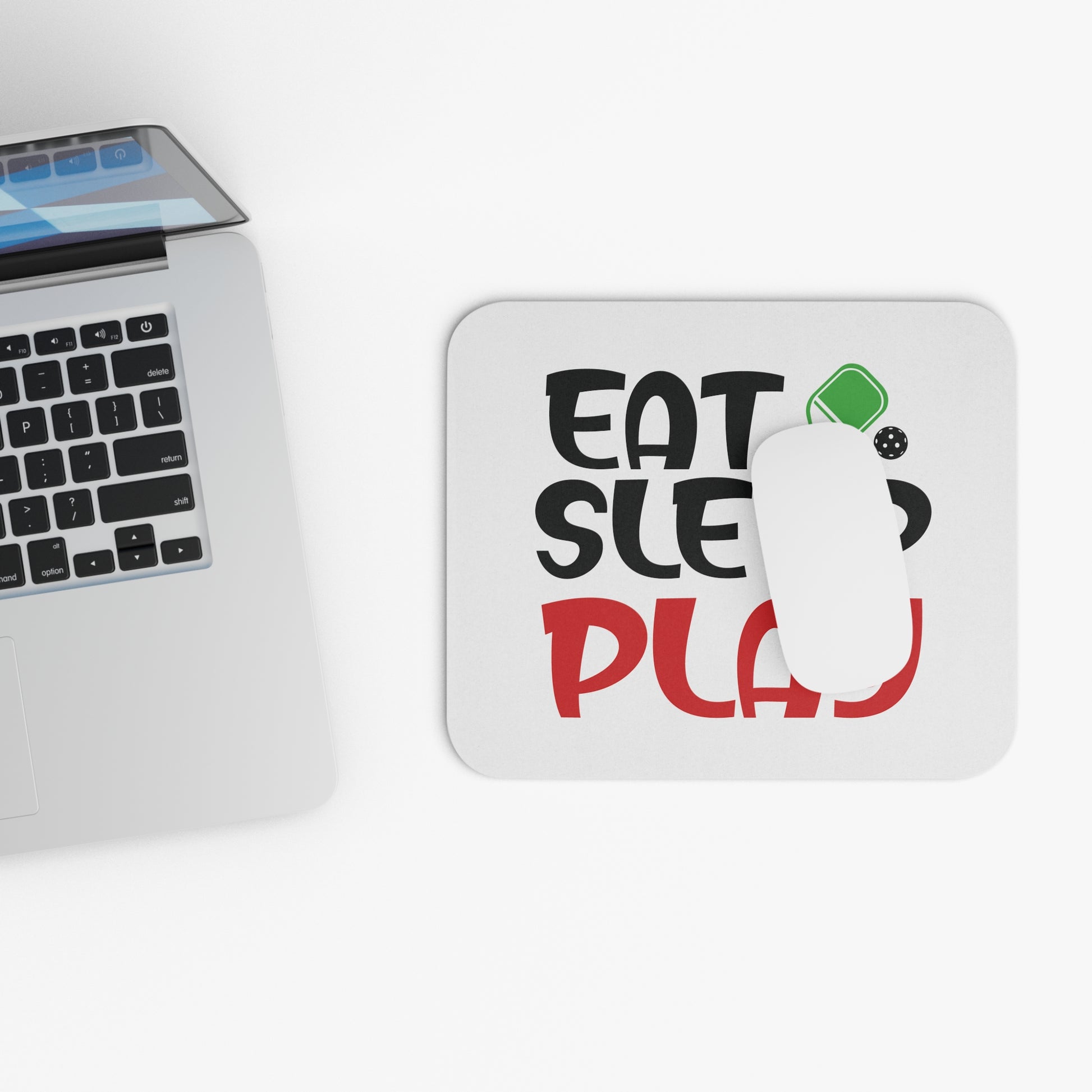 Pickleball Funny Mouse pad - Eat Sleep Play
