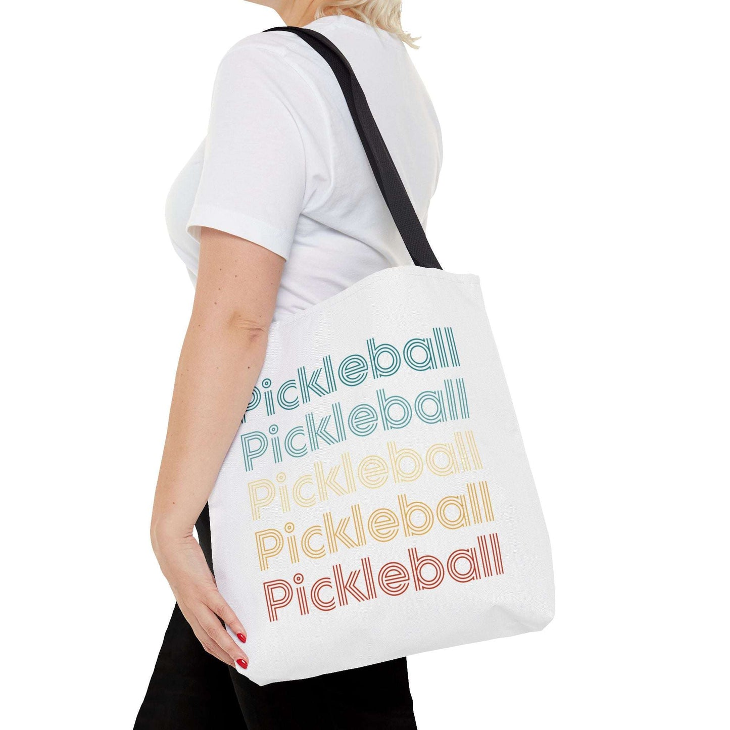 Pickleball Playful Tote Bag - Pickleball Repeat