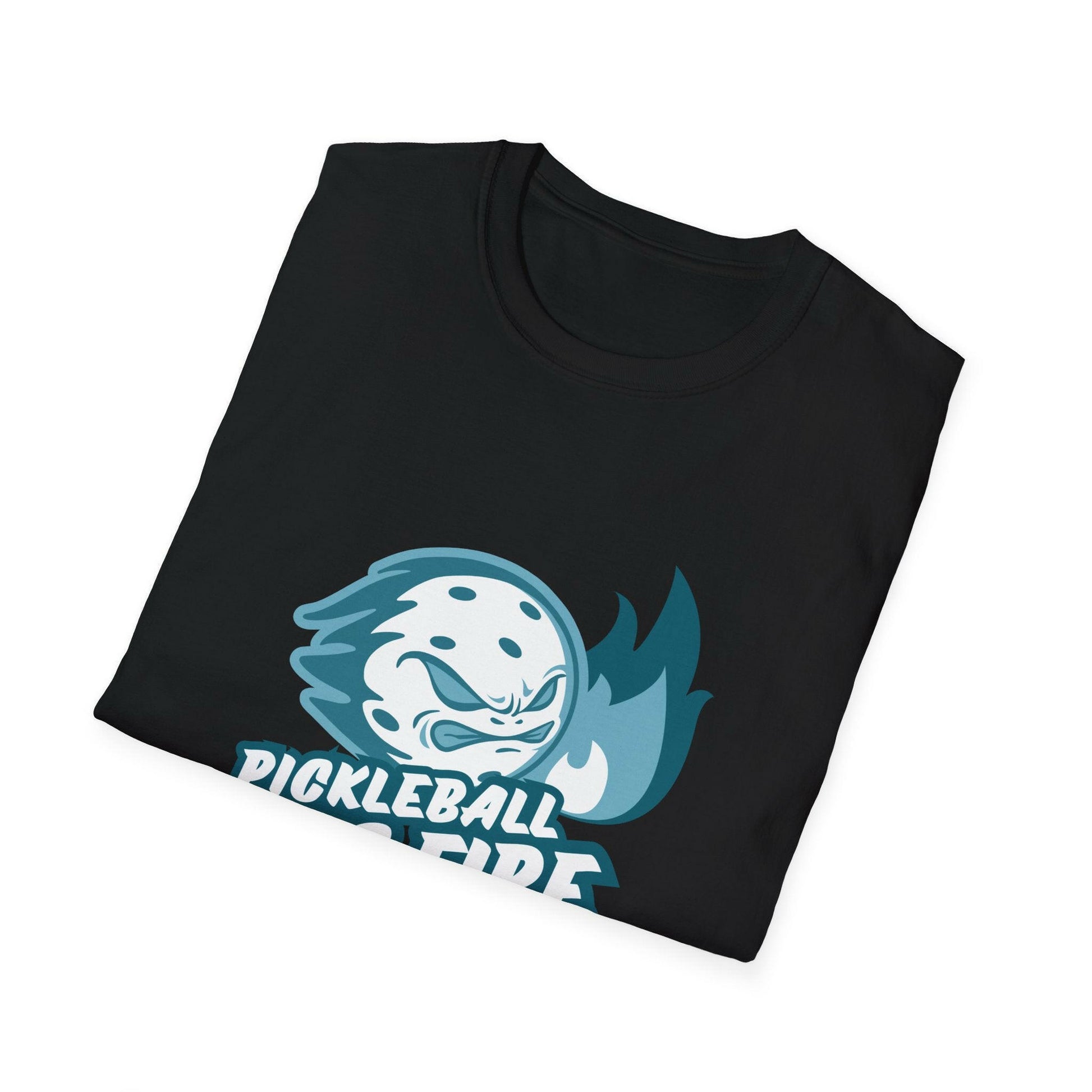 Men's Funny Pickleball T-Shirt - Pickleball Is Fire