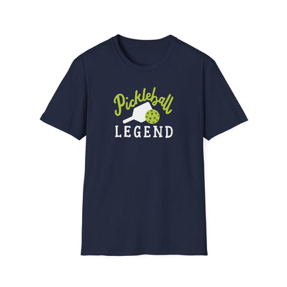 Men's Lightweight Pickleball T-shirt - Pickleball Legend Navy