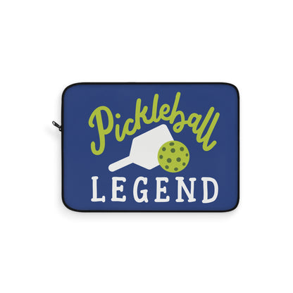 Pickleball Cool Laptop Sleeve - Pickleball Legend Blue
