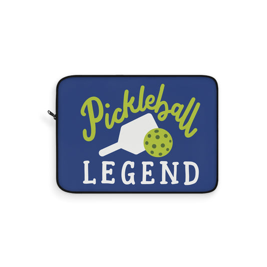 Pickleball Cool Laptop Sleeve - Pickleball Legend Blue