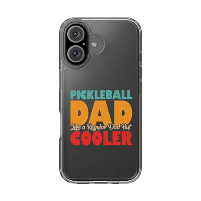Pickleball Fun Phone case - Pickleball Dad Like Regular Dad but Cooler iPhone 16