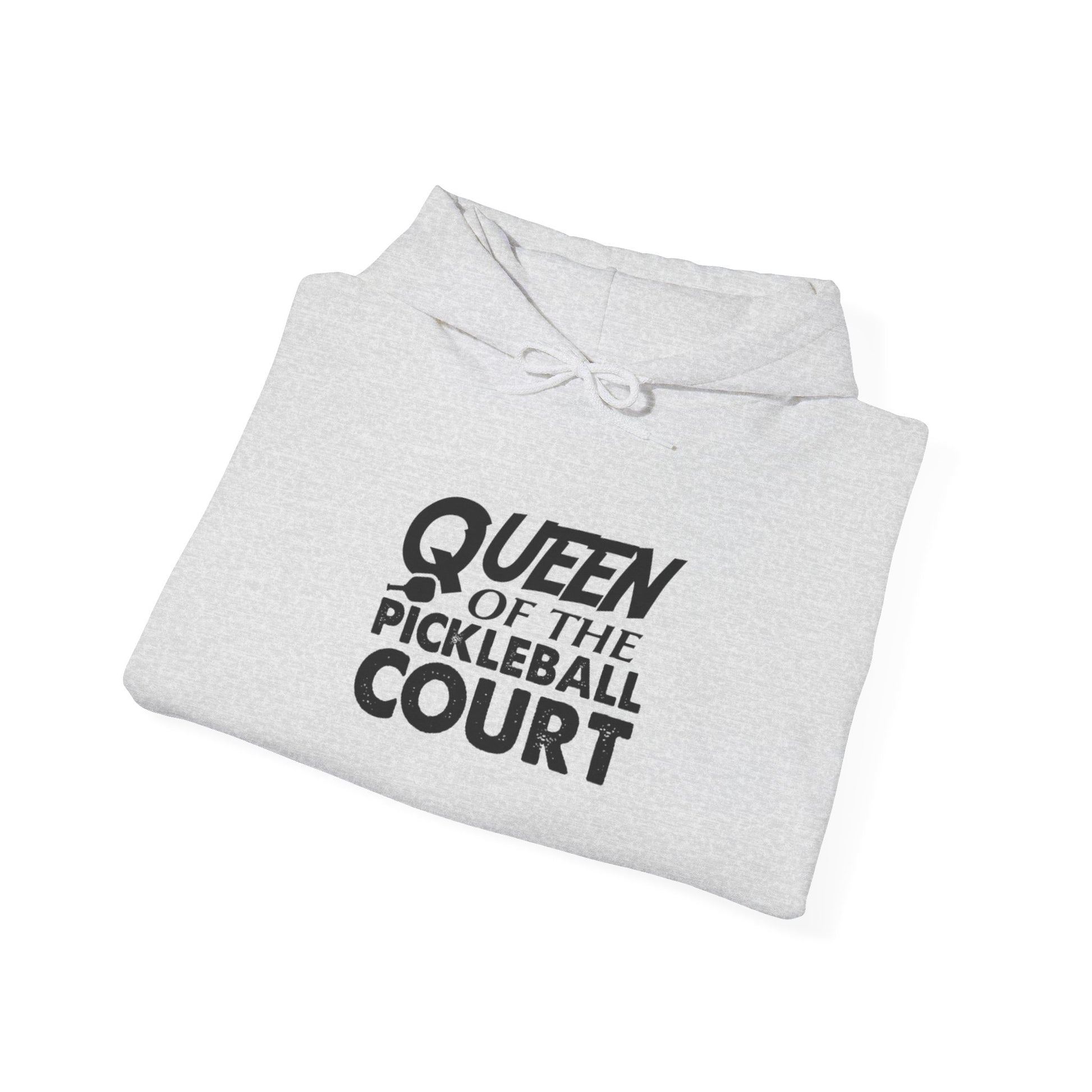 Women's Comfy Pickleball Hoodie - Queen of the Pickleball Court