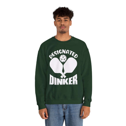 Men's Unique Pickleball Sweatshirt - Designated Dinker