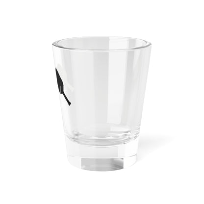 Pickleball Cool Shot Glass - Paddles and Ball