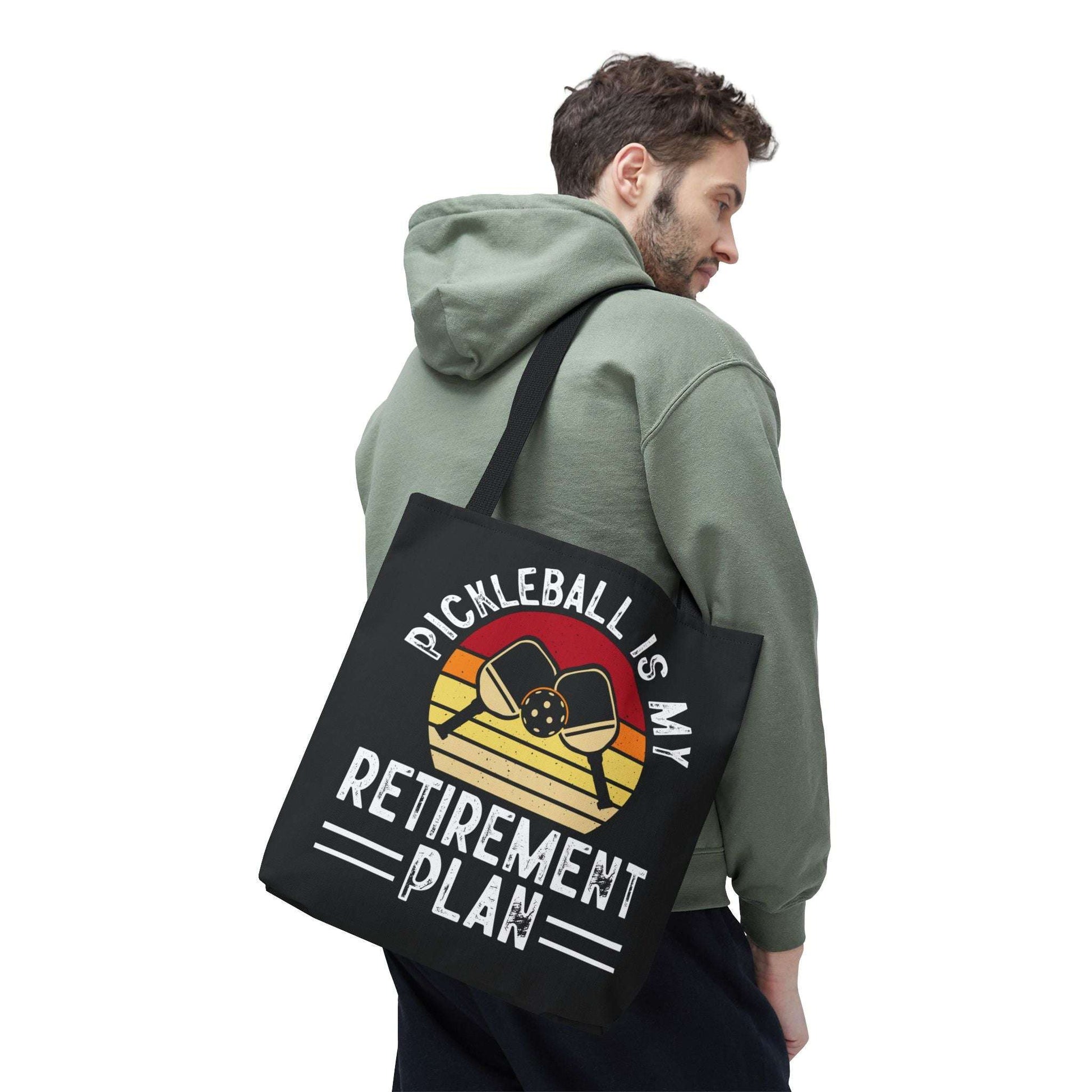 Pickleball Cool Tote Bag - Pickleball Is My Retirement Plan