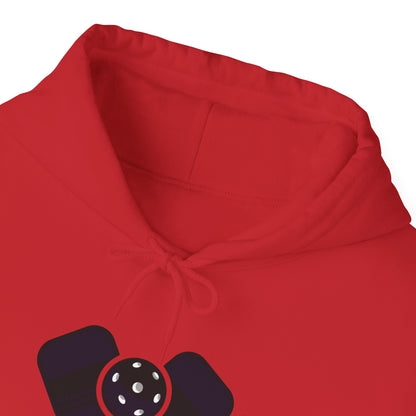 Men's Durable Pickleball Hoodie - Paddles and Ball